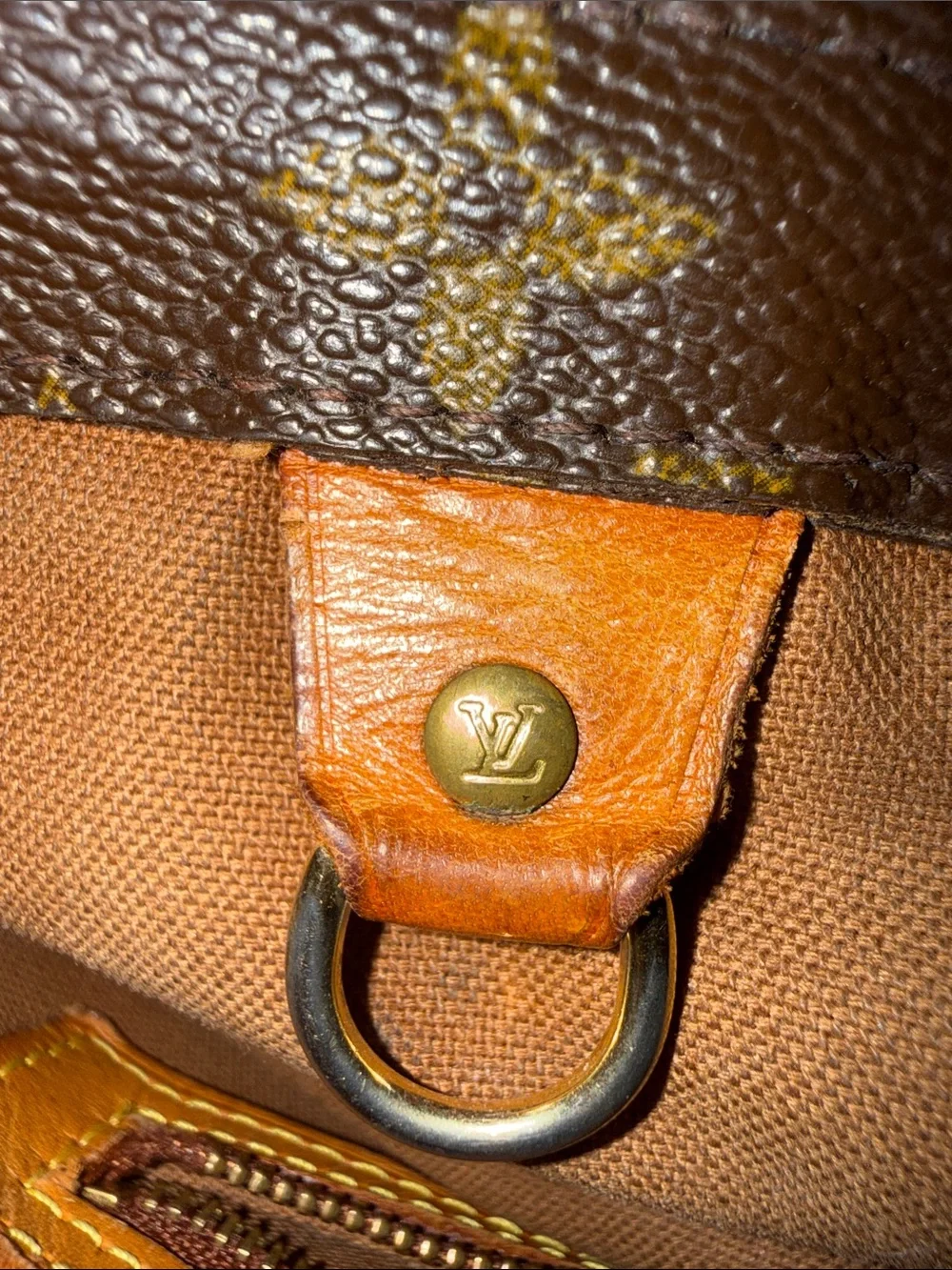 Authentic Vintage Louis Vuitton Monogram Cabas Piano Tote Handbag
